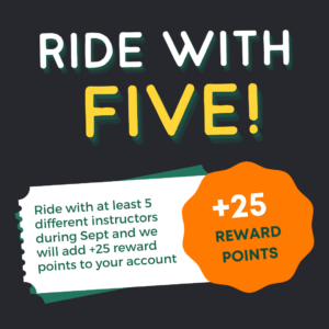 Ride with Five Challenge