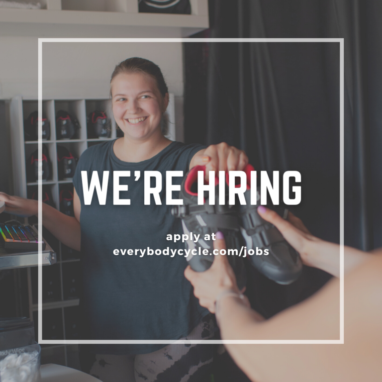 We Are Hiring - Everybody Cycle